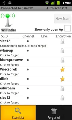 WiFinder android App screenshot 0